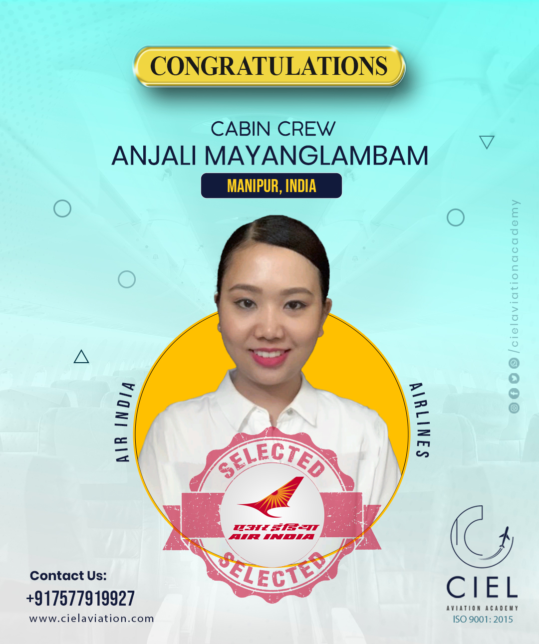 Ciel Aviation Academy - Anjali Mayanglambam